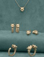 Серьги из золота 585 пробы c бриллиантами